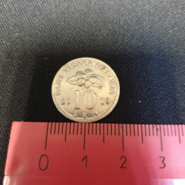 Монета 10 центов, 2010 год, Малазия